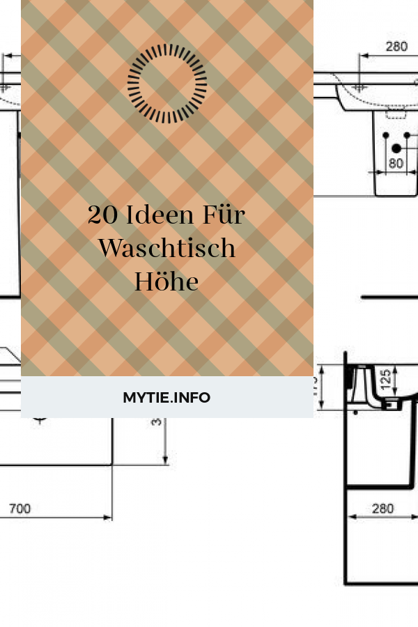 20 Ideen Für Waschtisch Höhe